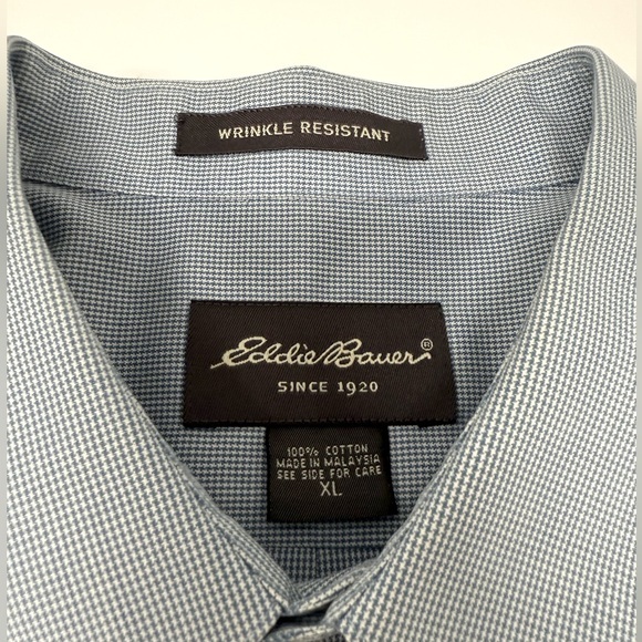 Eddie Bauer Other - Eddie Bauer Wrinkle-Resistant Button-Up Shirt | XL | NWOT | 100% Cotton